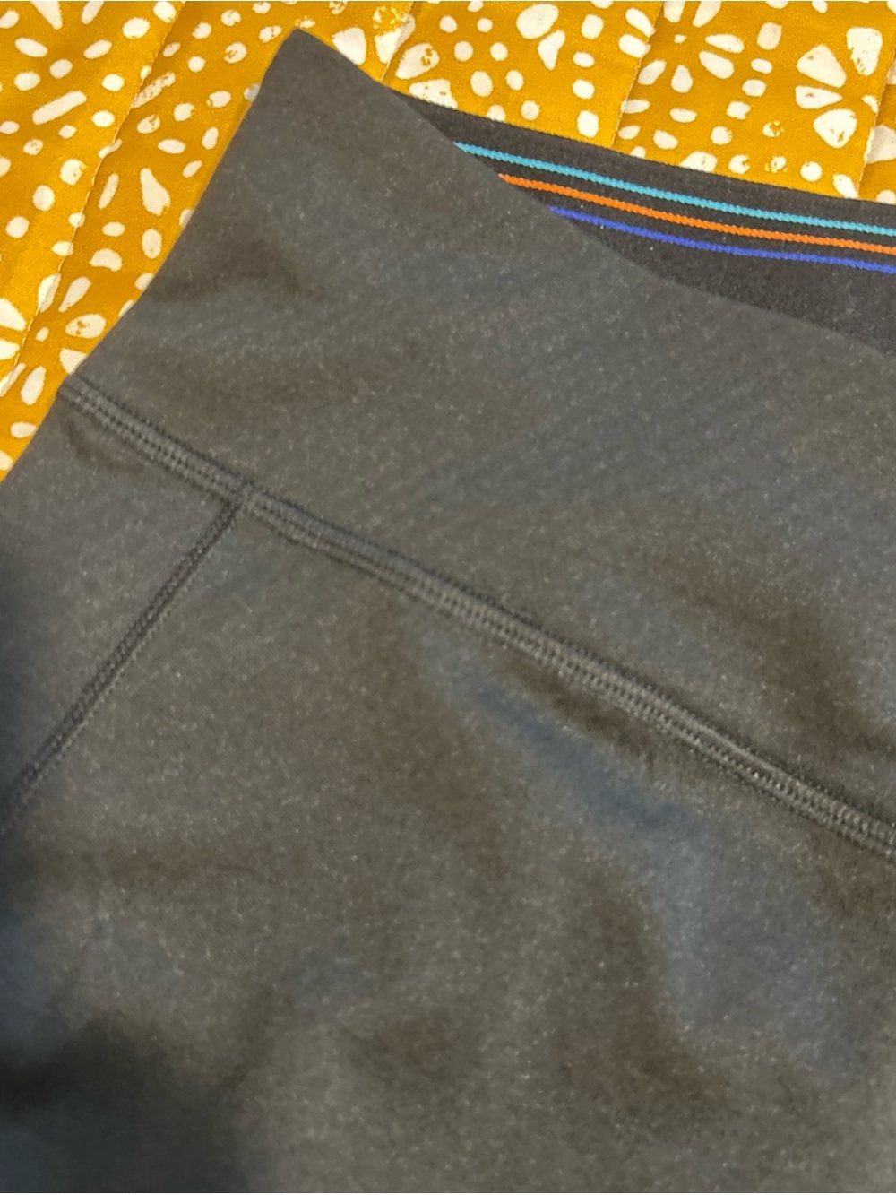 Patagonia Black Performance Leggings Capilene Midweight never Worn no piling! - Picture 5 of 8